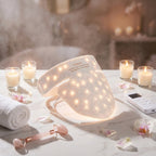 Masque Led Cou et Décolleté Blanc Blanc