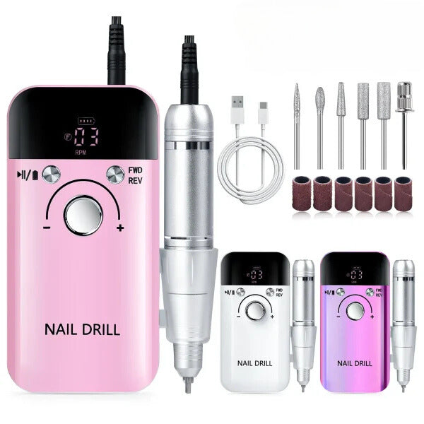 Ponceuse Ongle Professionnelle Sans Fil Portable