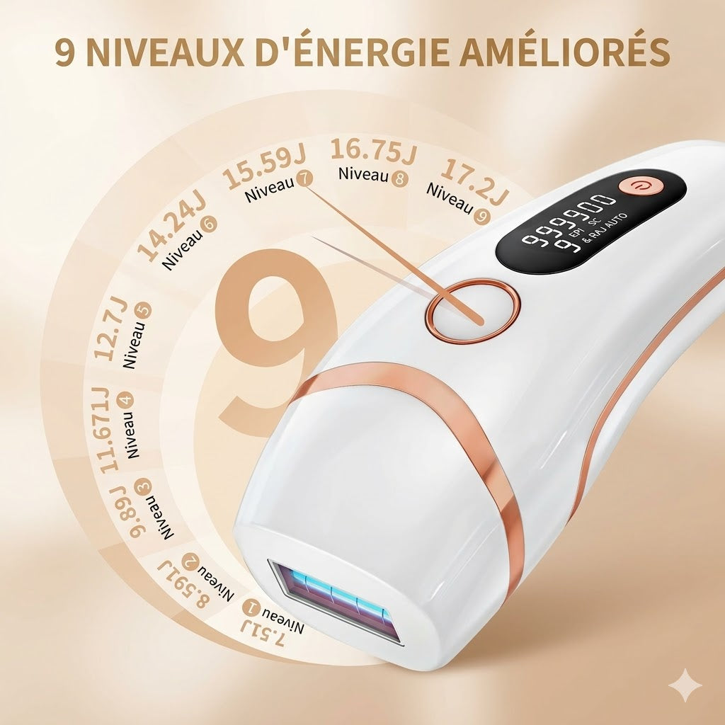 Épilateur à Lumière Pulsée