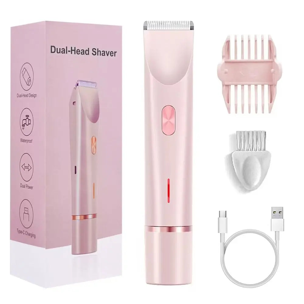Tondeuse Femme Intime Double Têtes de Rasage