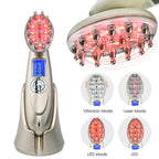 Peigne Multifonction LED EMS Cheveux