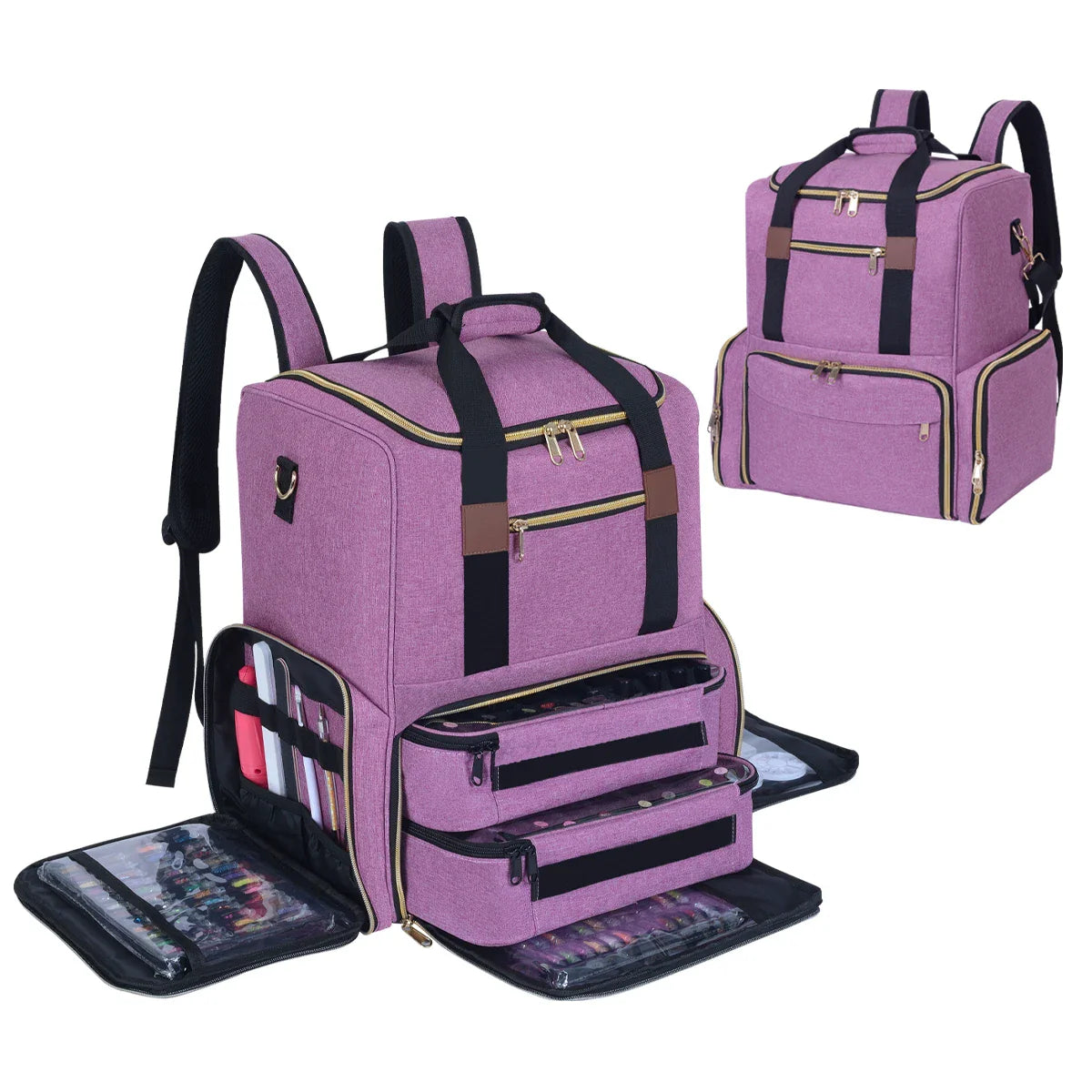 Organiseur Manucure Sac à Dos Rangement
