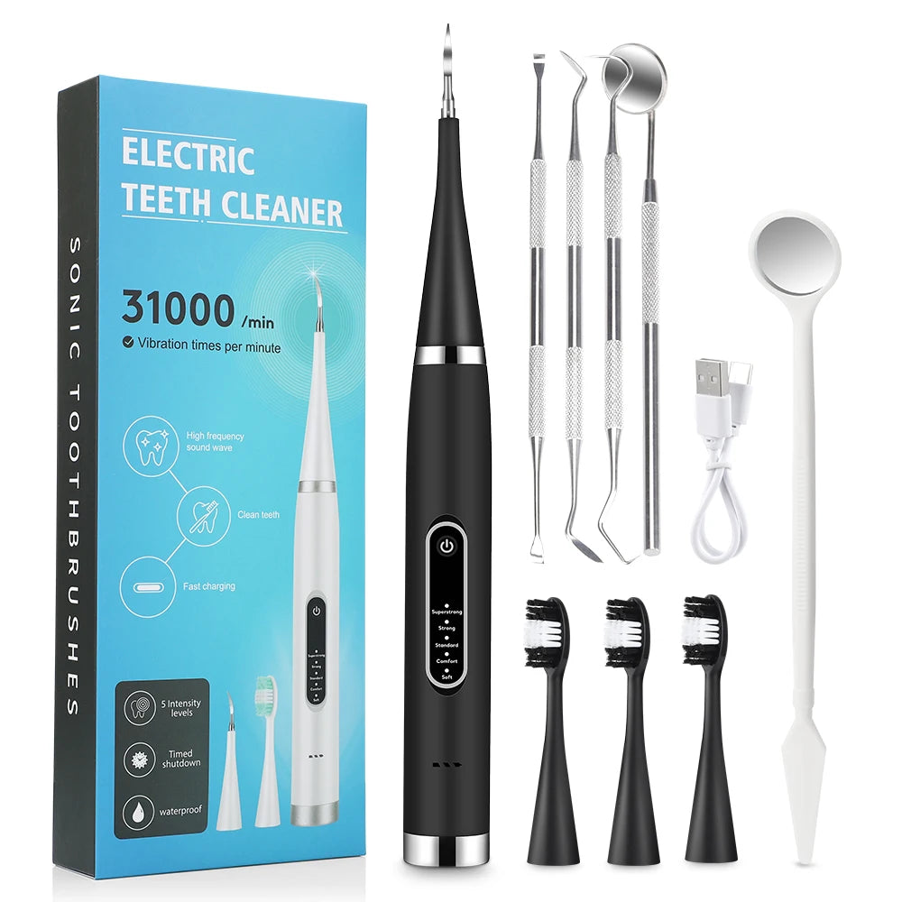 Détartreur Brosse à dent Électrique 2 en 1