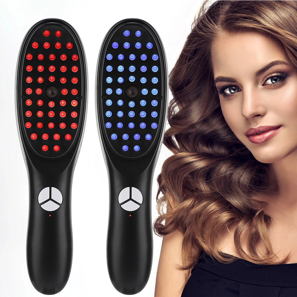Brosse Massage Cuir Chevelu Vibrante