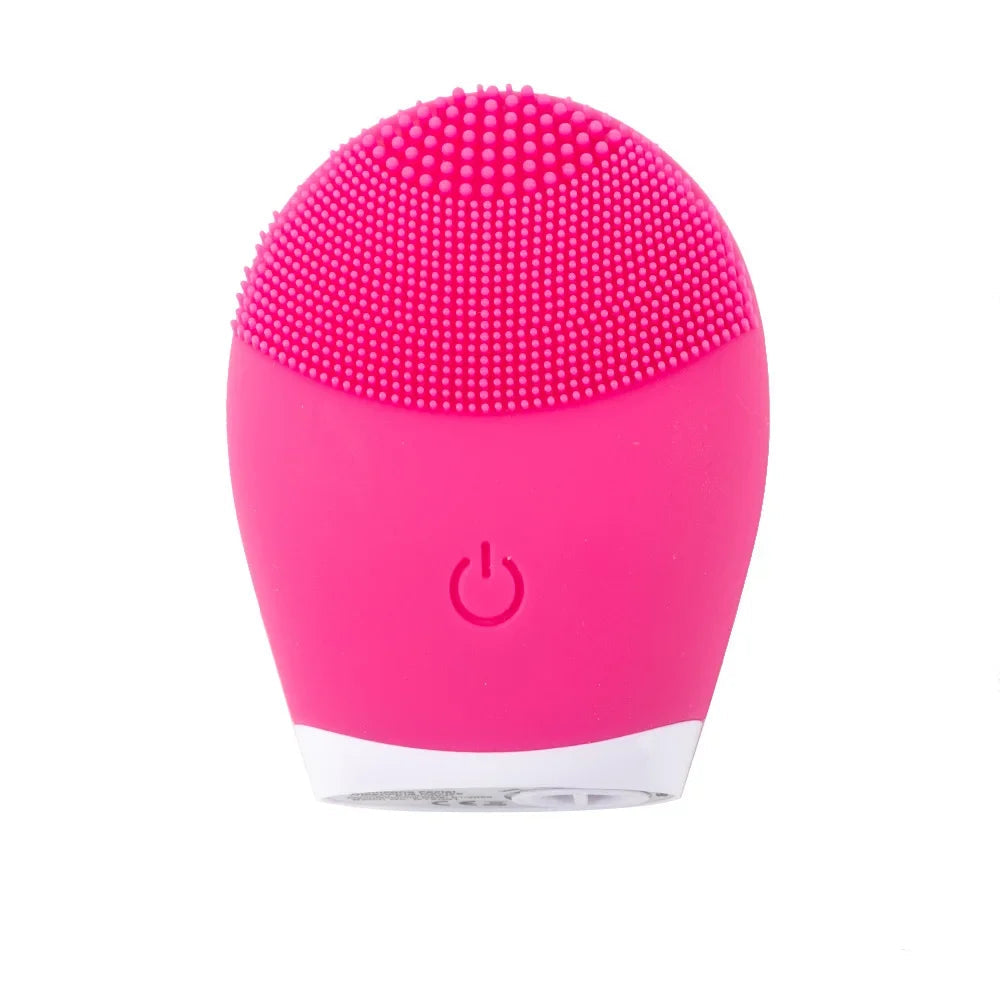 Brosse Nettoyante Visage  Silicone Vibrante