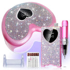 Kit Ponceuse Ongle & Lampe UV