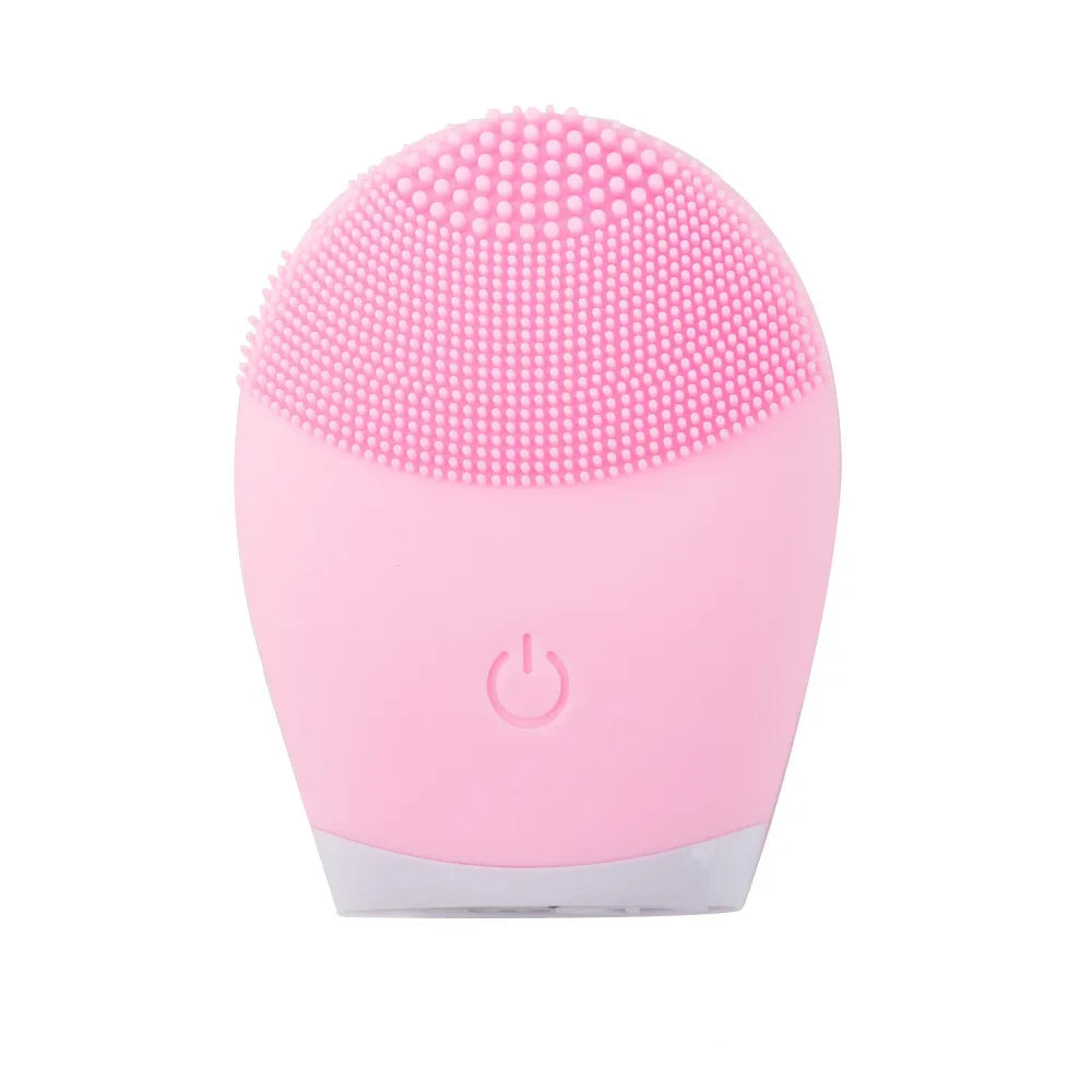 Brosse Nettoyante Visage  Silicone Vibrante