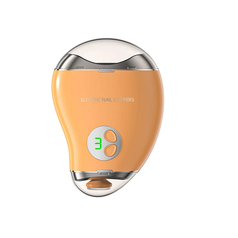 Coupe Ongles Électrique avec Lime Intégrée
