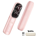 Brosse Lissante Chauffante Ionique Sans Fil