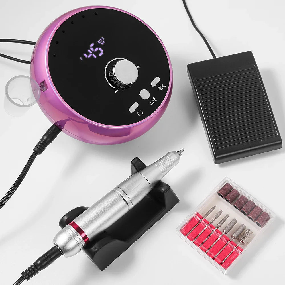 Ponceuse Ongle Professionnel Design Rond