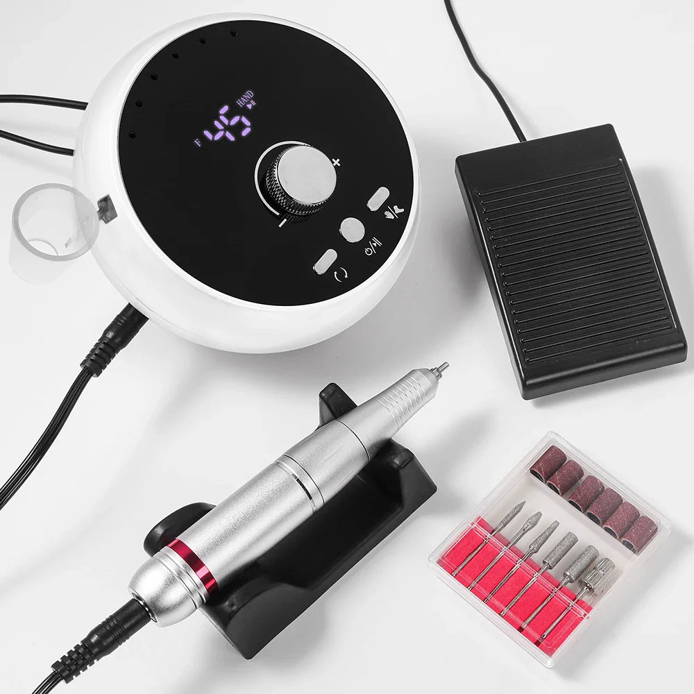 Ponceuse Ongle Professionnel Design Rond