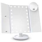 Miroir Triptyque Lumineux