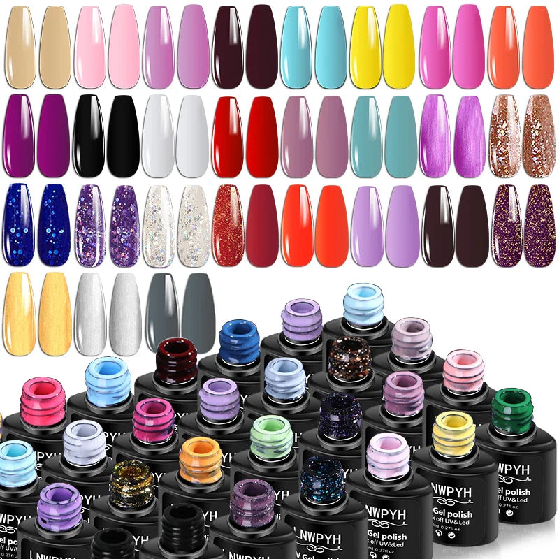 Kit 27 Vernis Semi Permanent + Gels & Accessoires