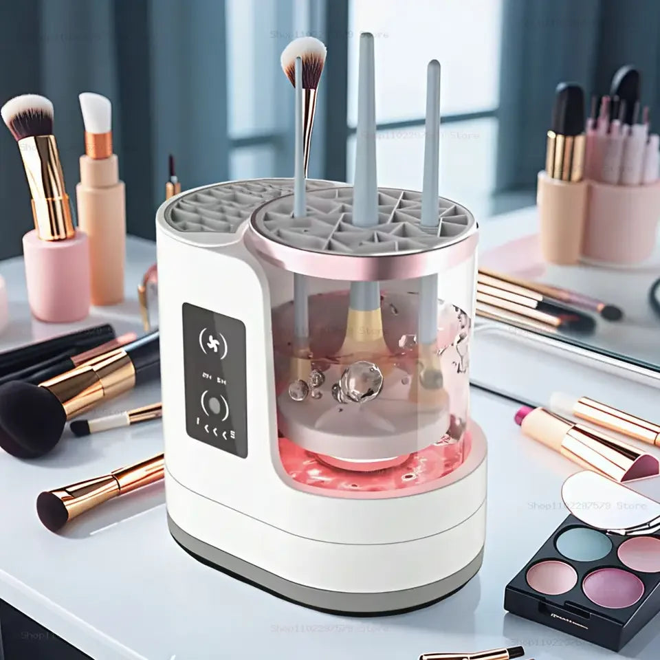 Nettoyeur Pinceaux Maquillage Électrique