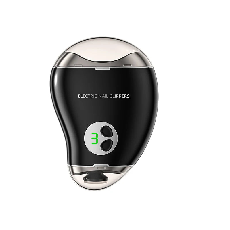 Coupe Ongles Électrique avec Lime Intégrée