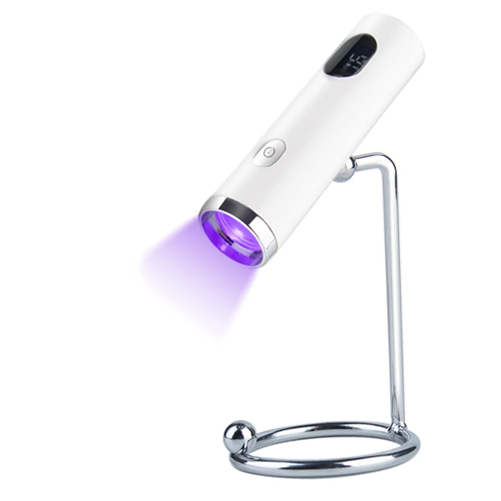 Mini Lampe UV LED pour Ongles sur Pied Magnétique
