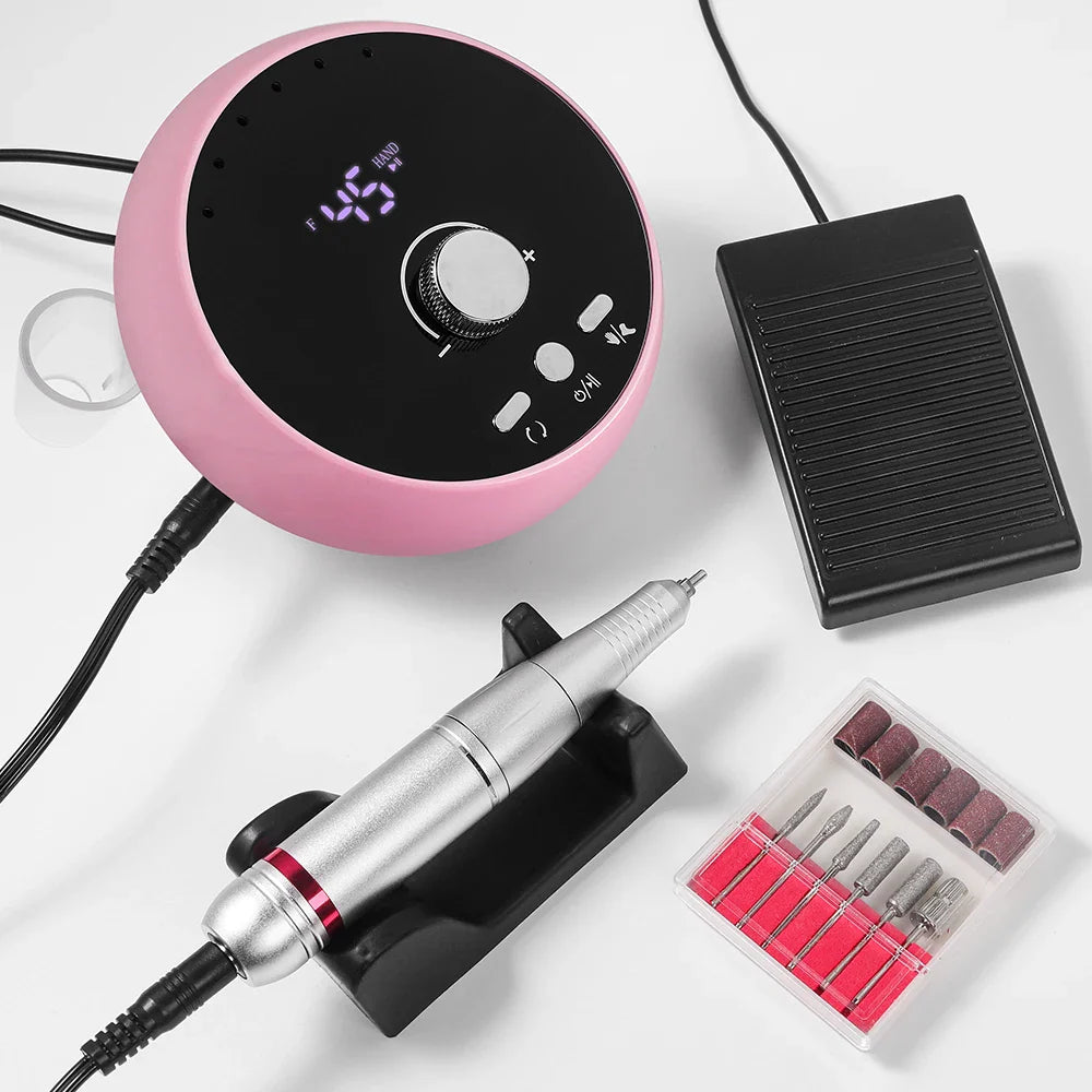Ponceuse Ongle Professionnel Design Rond