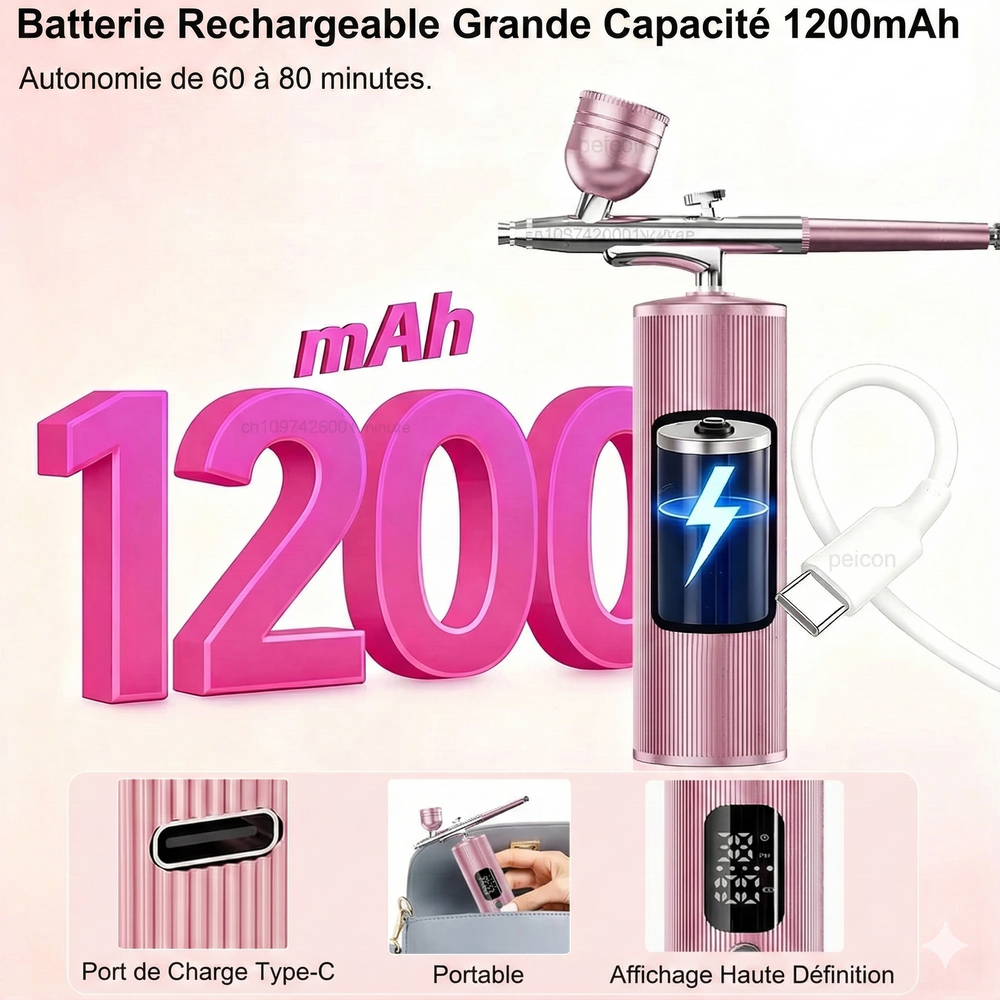 Airbrush Ongle Professionnel