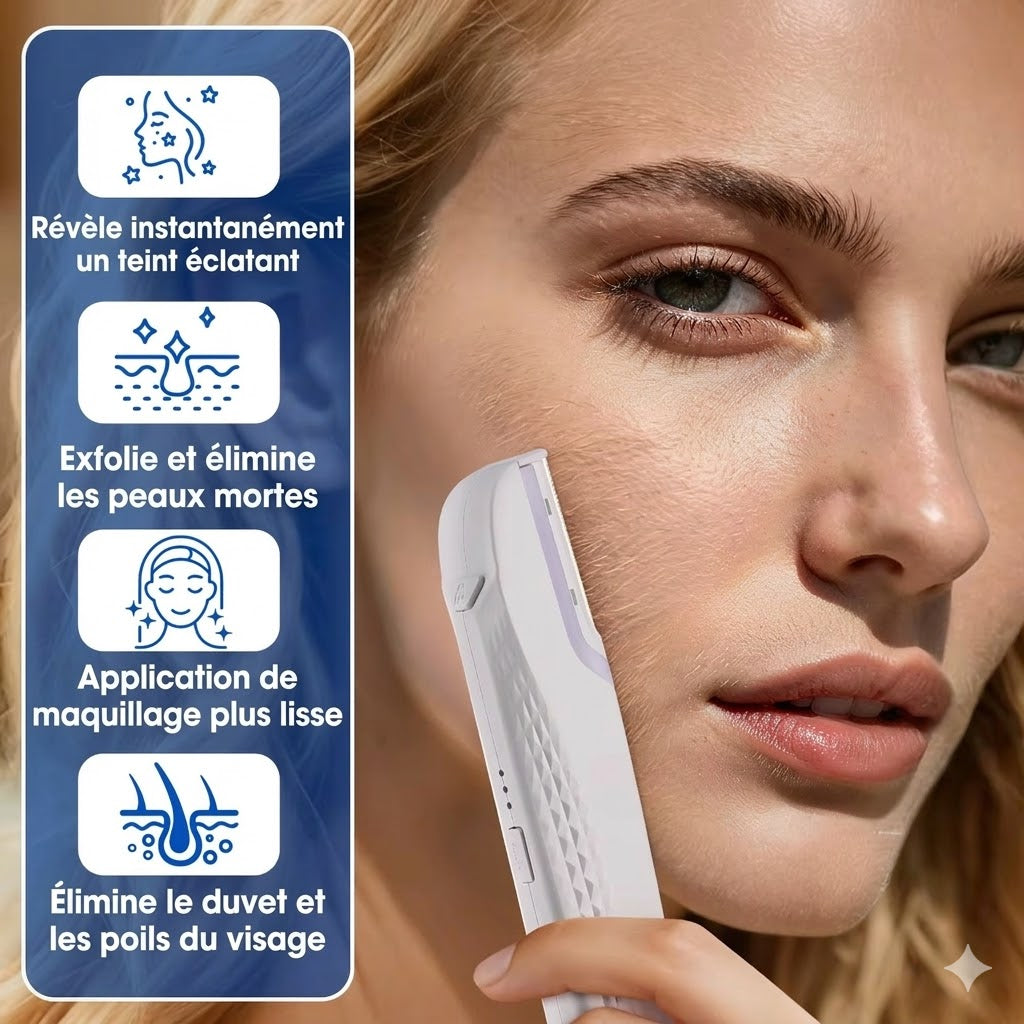 Rasoir Dermaplaning Électrique Visage
