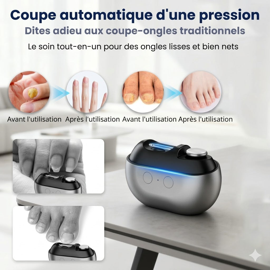 Coupe Ongle Électrique Pied & Main