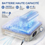 Aspirateur Poussière Ongles Professionnel Design Strass