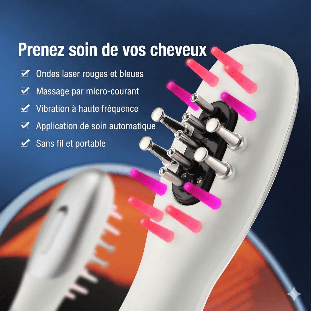 Brosse EMS Cuir Chevelu