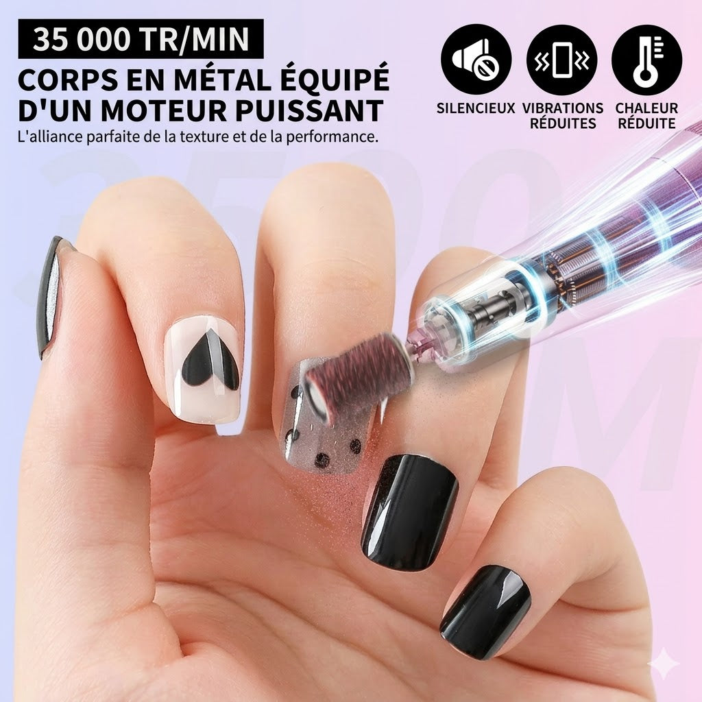 Ponceuse Ongles Sans Fil RAL