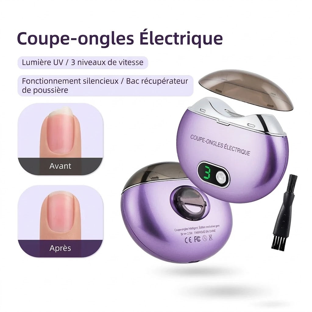 Mini Coupe-Ongles Électrique