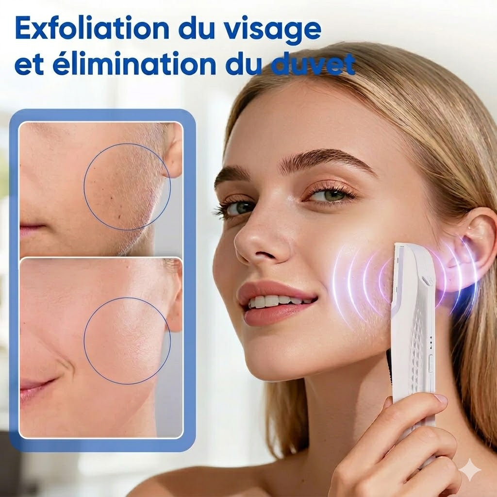 Rasoir Dermaplaning Électrique Visage