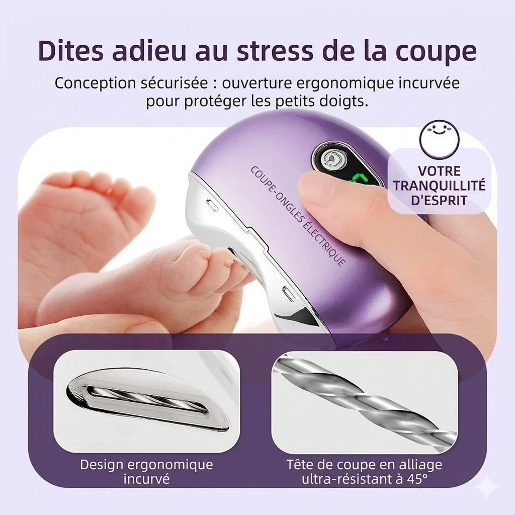 Mini Coupe-Ongles Électrique