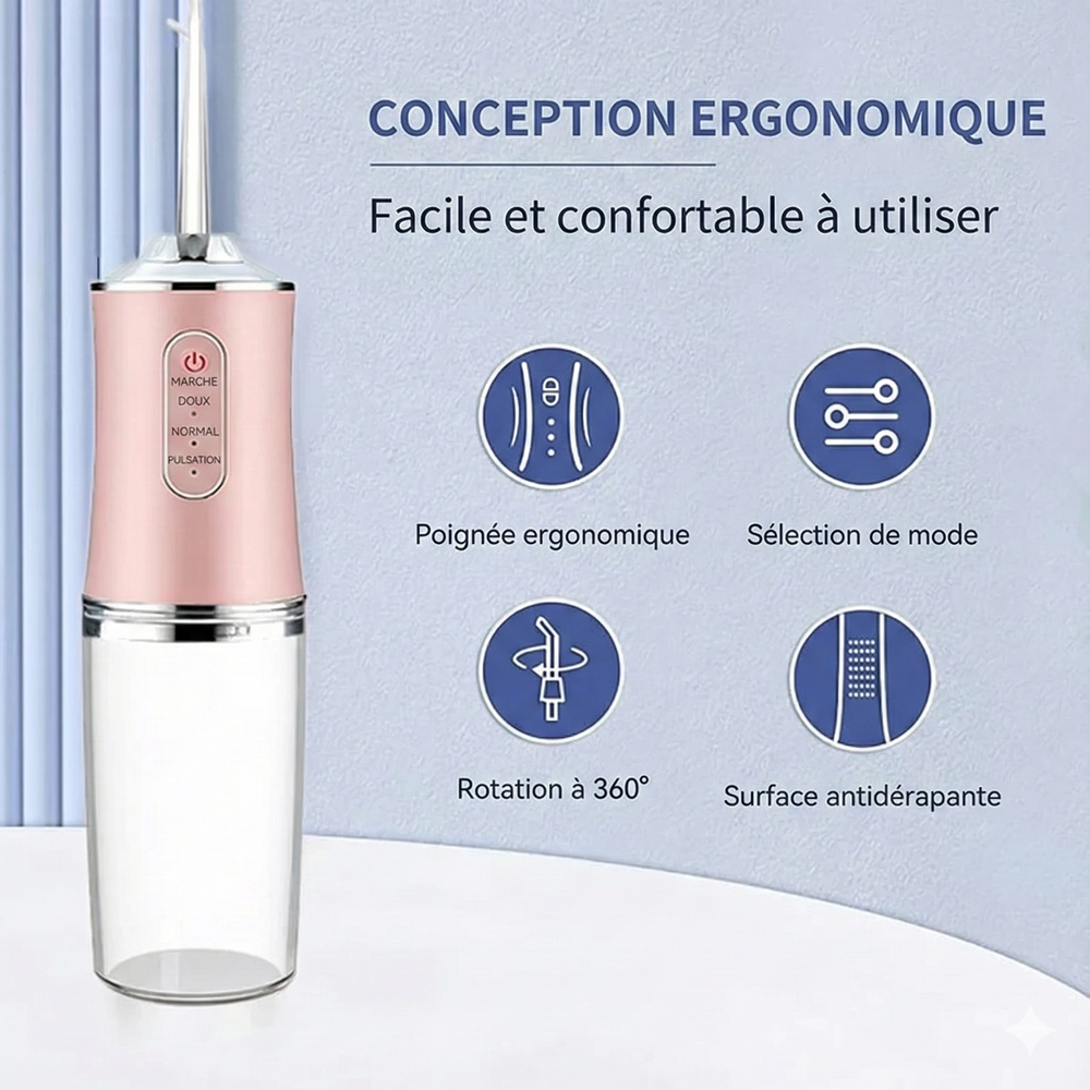 Hydropulseur Dentaire Portable