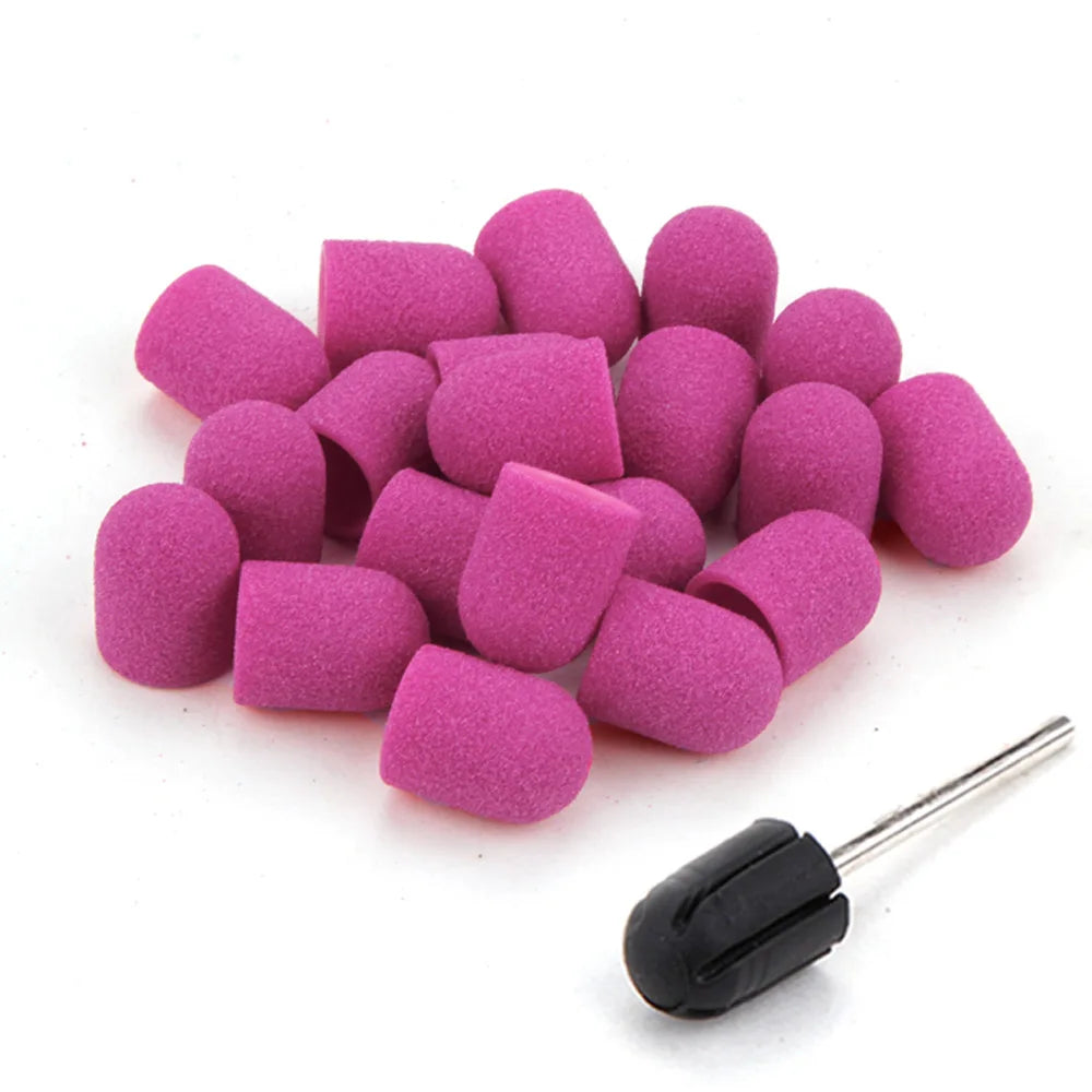 Embout Ponceuse Ongle Caoutchouc