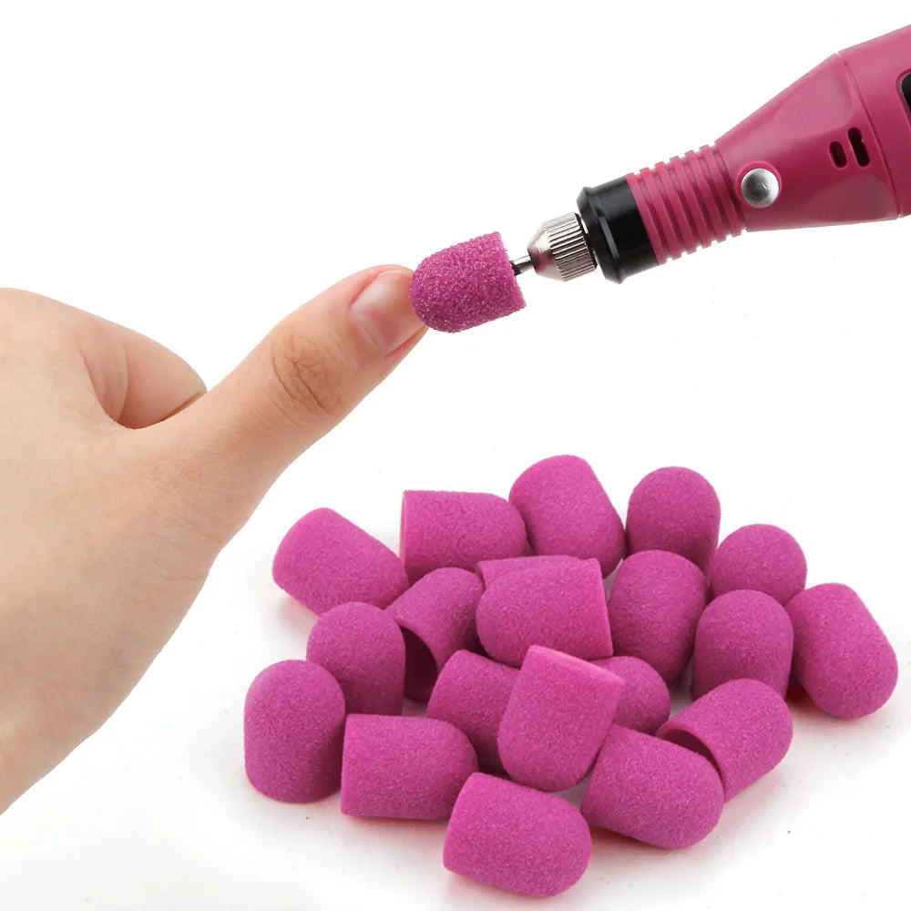 Embout Ponceuse Ongle Caoutchouc