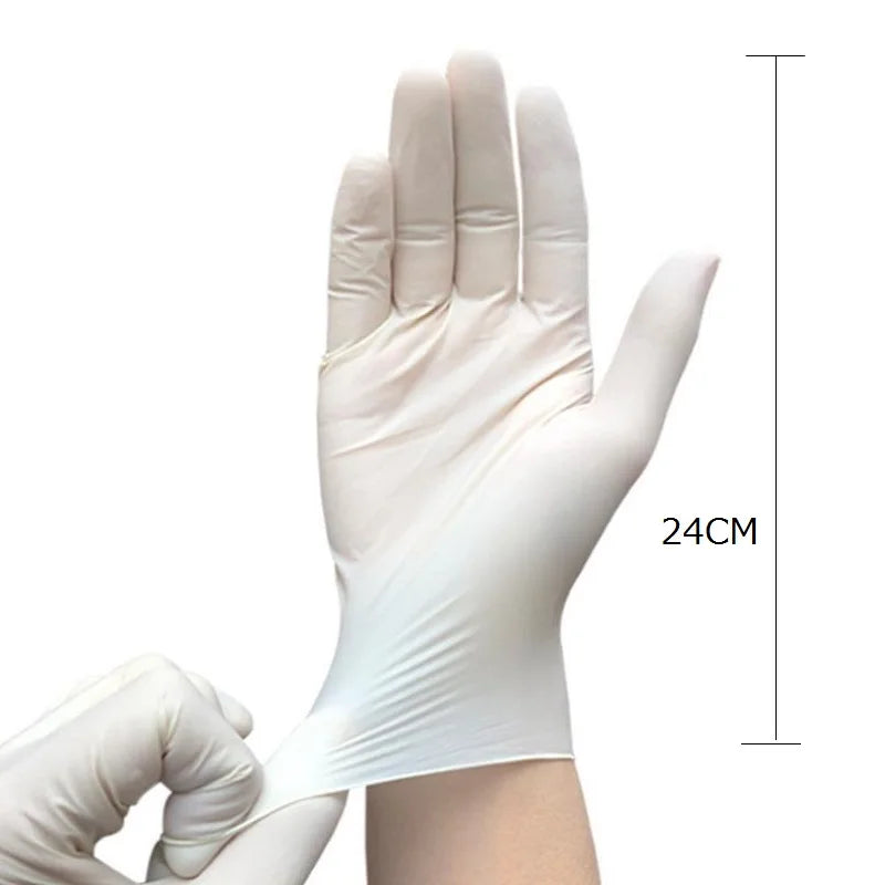 Gants Blancs en Latex