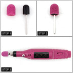 Embout Ponceuse Ongle Caoutchouc