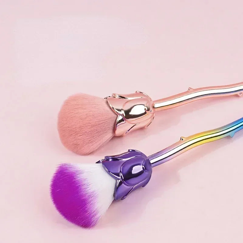Pinceau Manucure en Forme de Rose