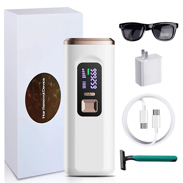 Épilateur Lumière Pulsée Visage et Corps