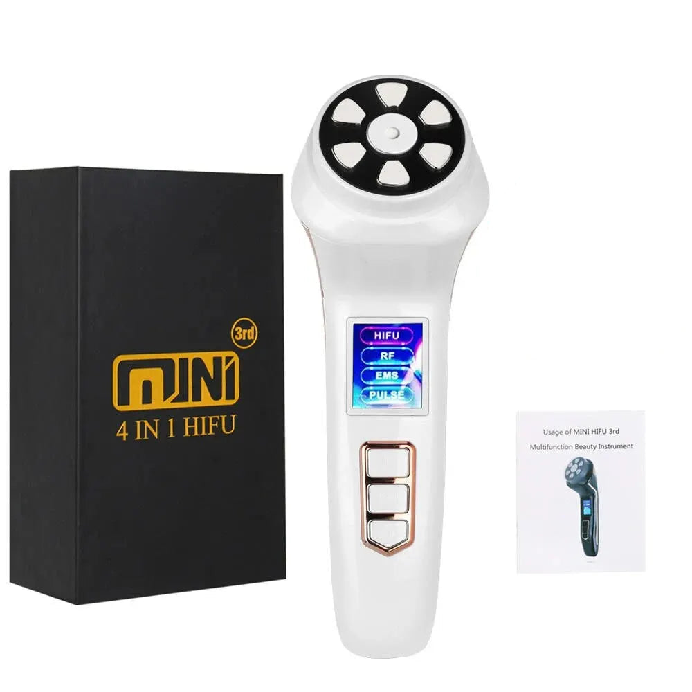 Appareil de Massage pour le Visage à Radiofréquence et Leds