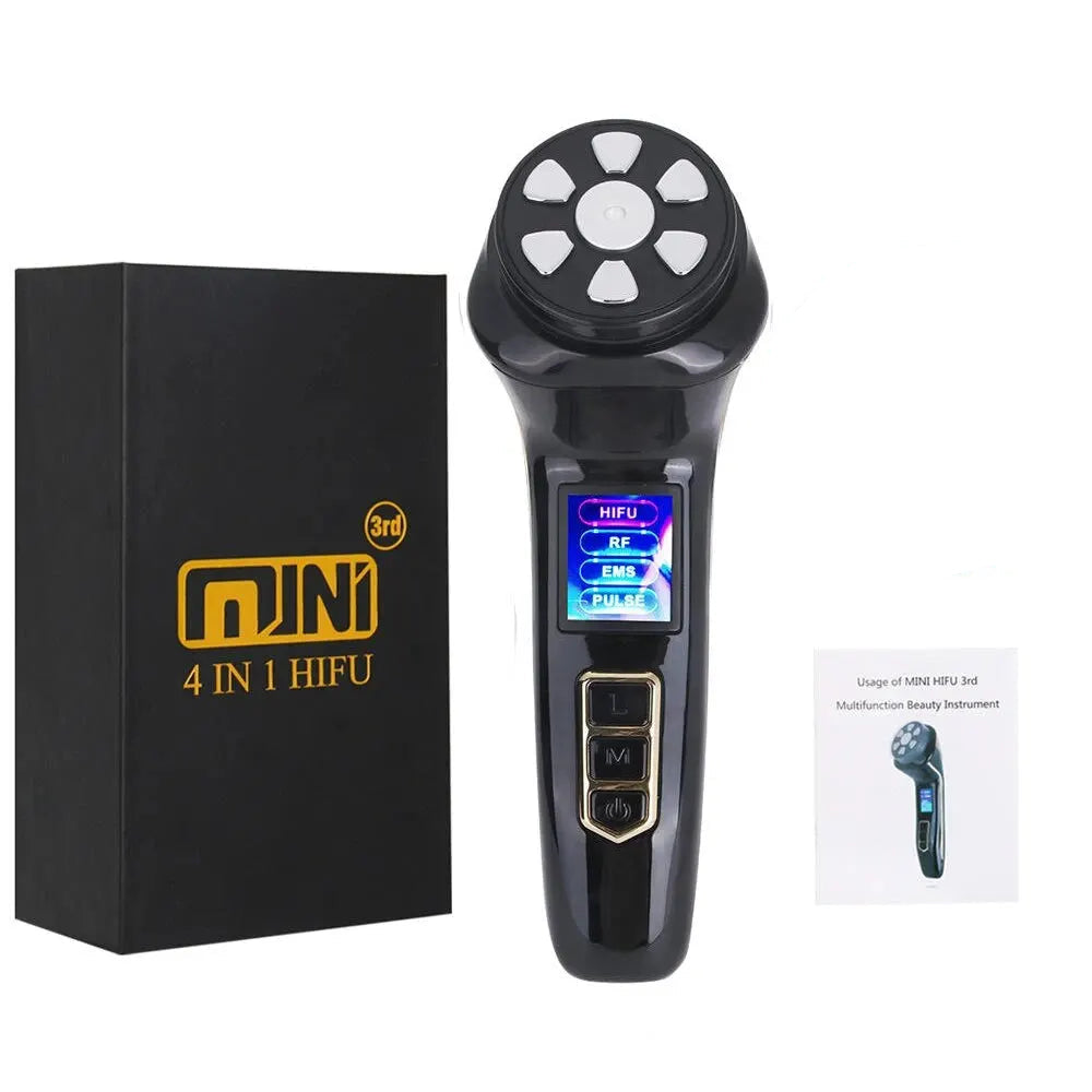 Appareil de Massage pour le Visage à Radiofréquence et Leds