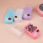 Boîte de Rangement Embout Ponceuse Ongles