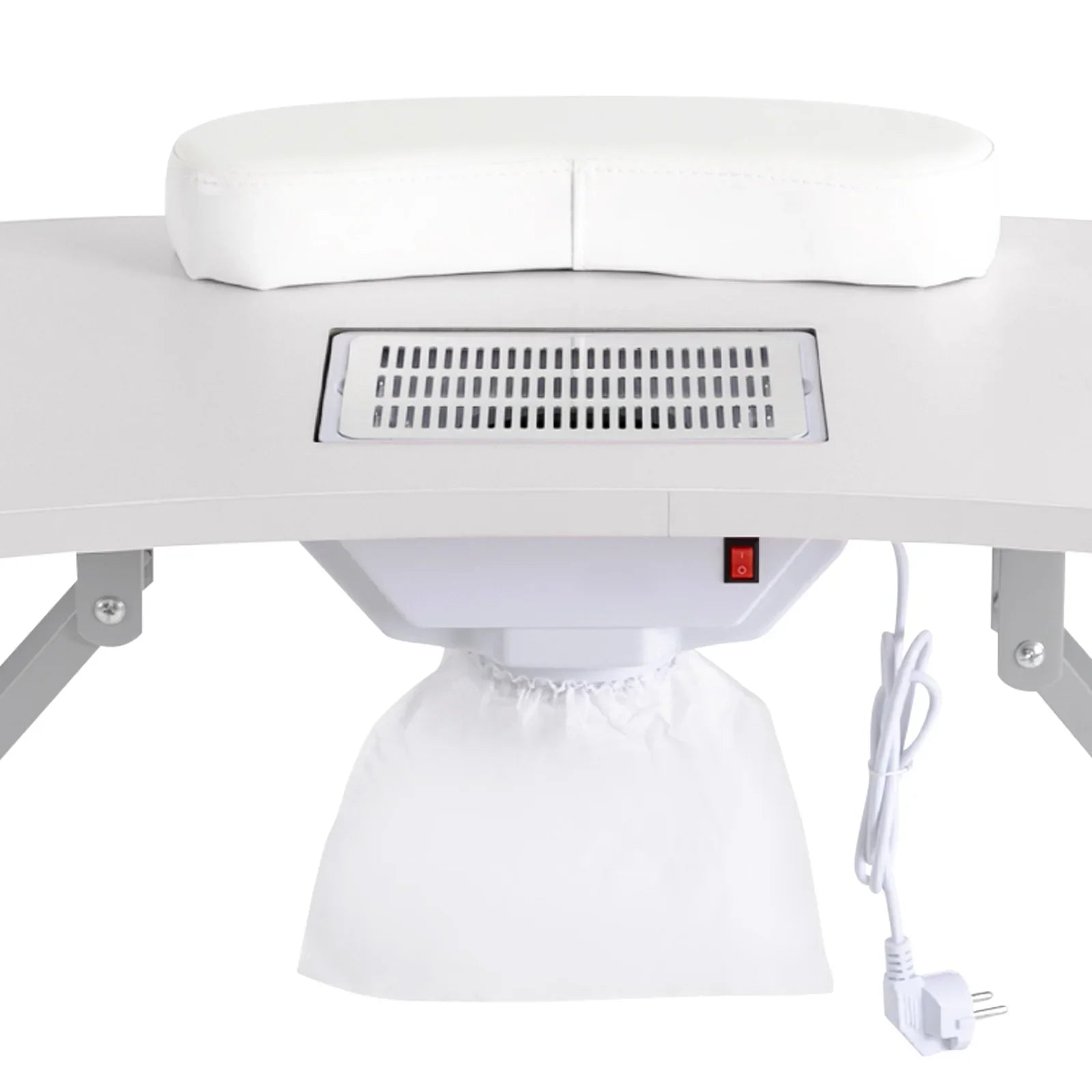 Table Manucure Pliante avec Aspirateur