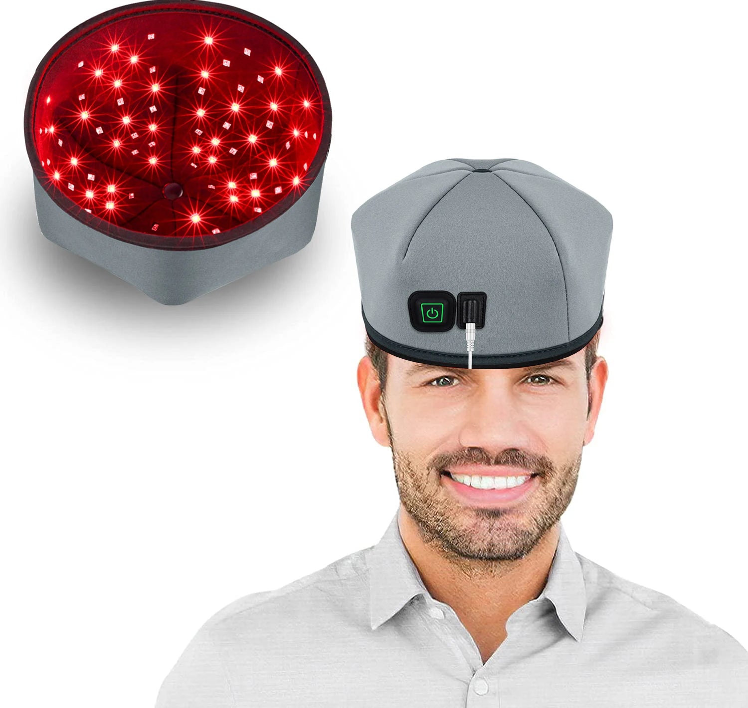 Chapeau Led Pousse Cheveux