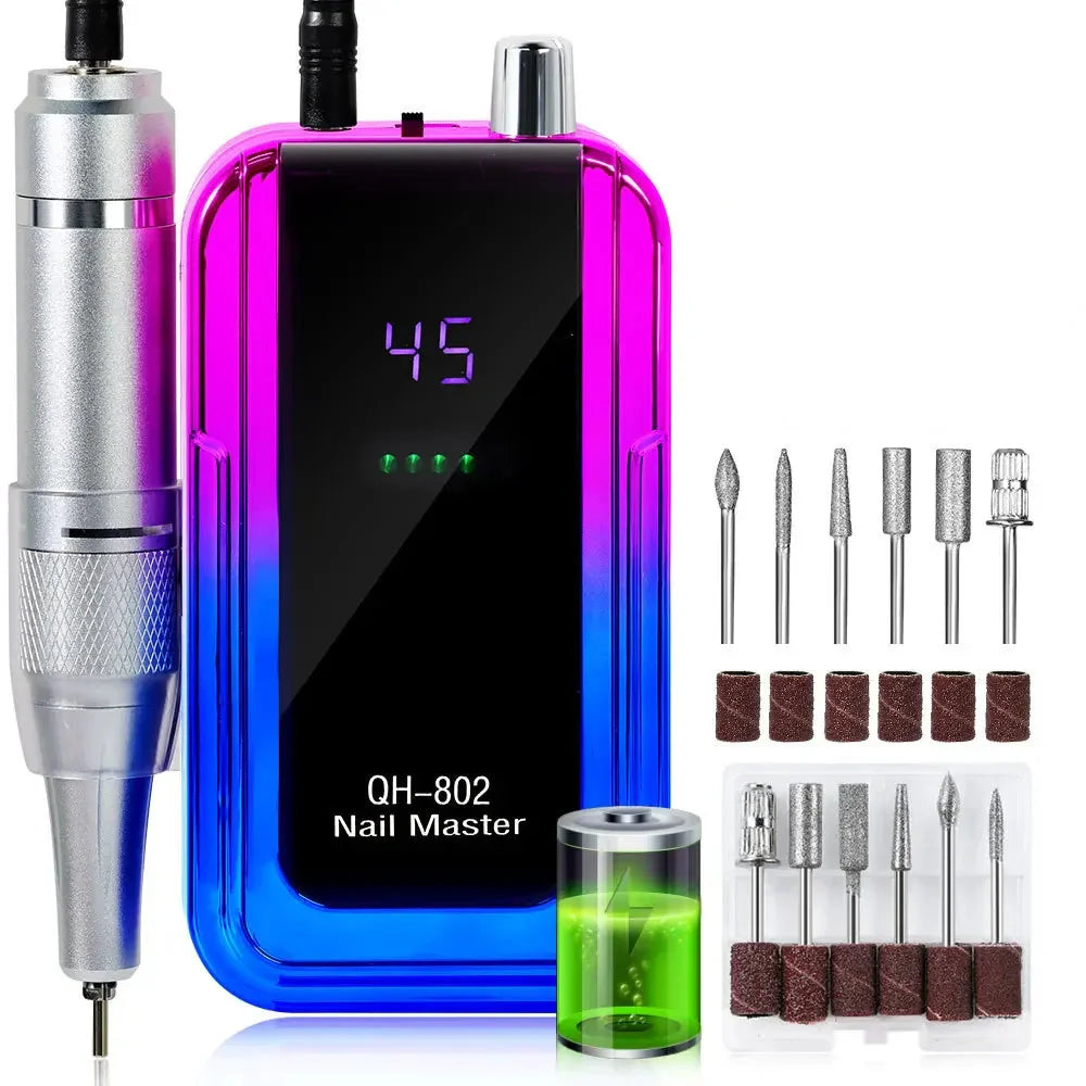 Ponceuse Ongle Professionnelle Sans Fil Nail Master