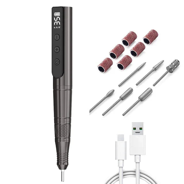 Stylo Ponceuse Ongle Sans Fil