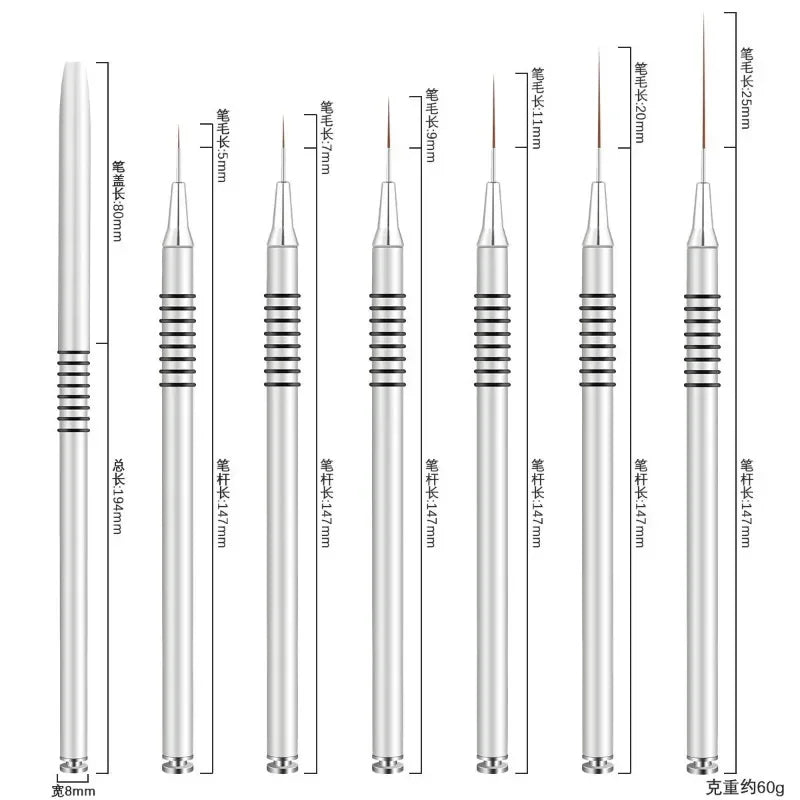 Pinceau Manucure Professionnel