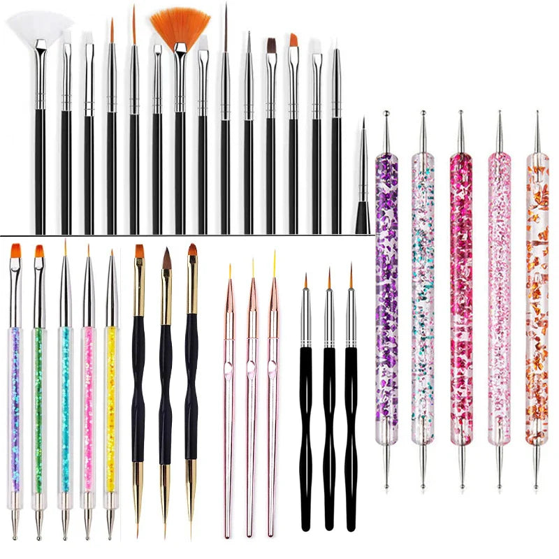 Kit Pinceaux Manucure