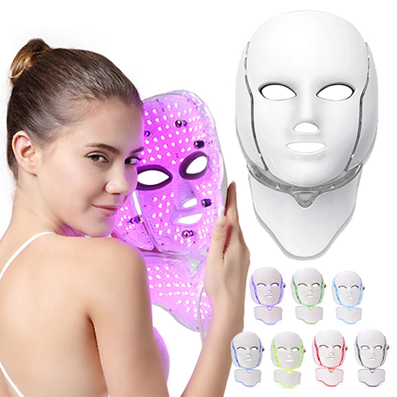Masque Led Visage 7 couleurs