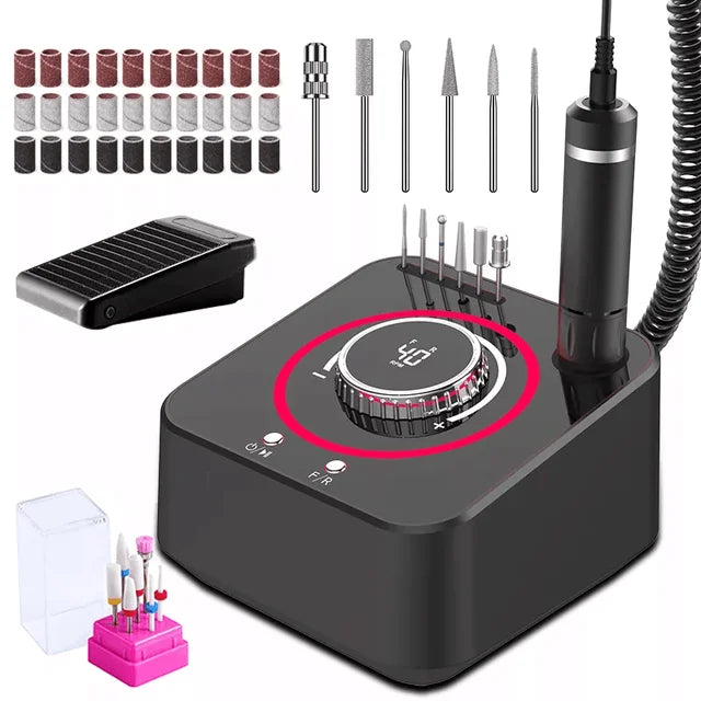 Lime à Ongle Électrique Professionnel