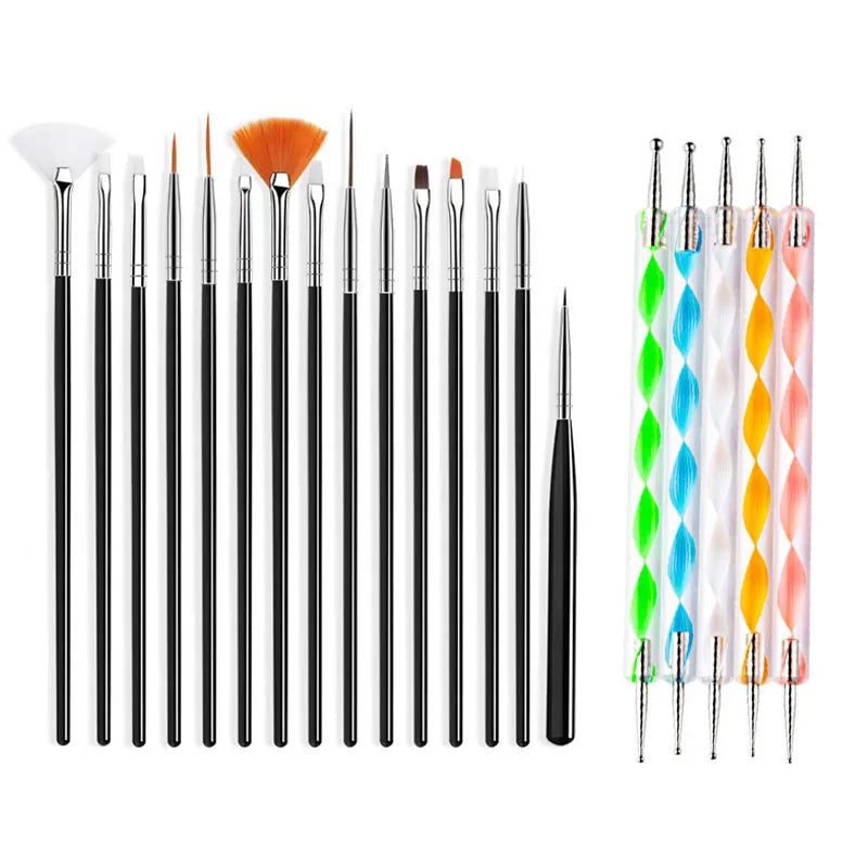 Kit Pinceaux Manucure