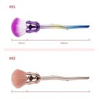 Pinceau Manucure en Forme de Rose